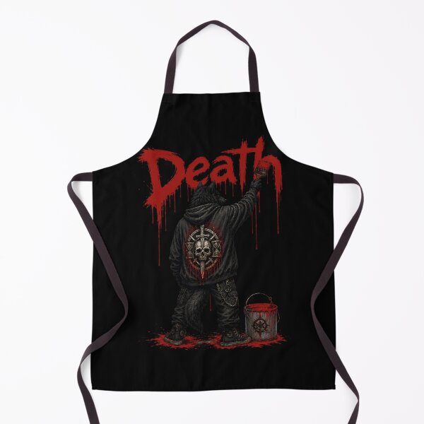 Item preview, Death Band Street Painter Grim Metal Design designed and sold by ZHISUART.