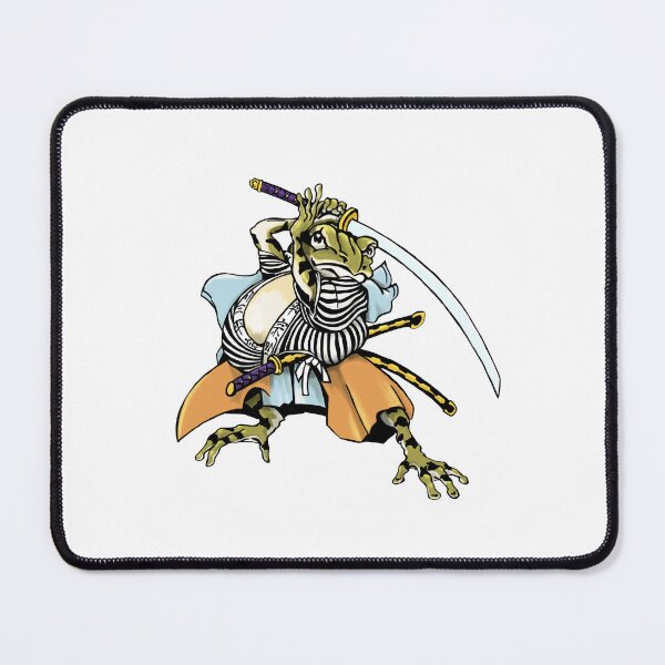 Item preview, Samurai Frog Drawing His Katana designed and sold by lilybaker3389.
