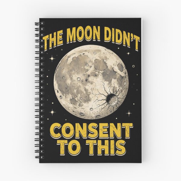 Item preview, The Moon Didn’t Consent To This Funny Shocked Moon designed and sold by CF_VintageDesign.