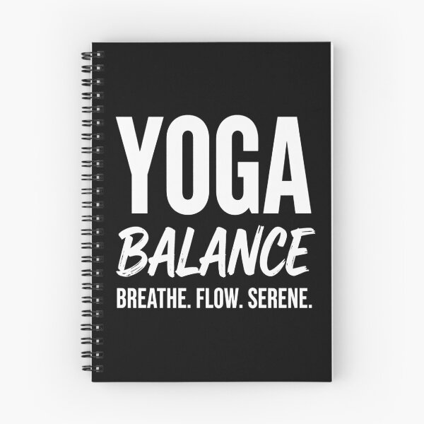 Item preview, Yoga Balance T-Shirt: Breathe, Flow, Serene Mindset designed and sold by FestivityFinds.