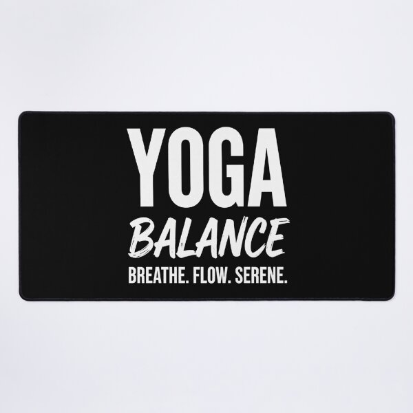 Item preview, Yoga Balance T-Shirt: Breathe, Flow, Serene Mindset designed and sold by FestivityFinds.