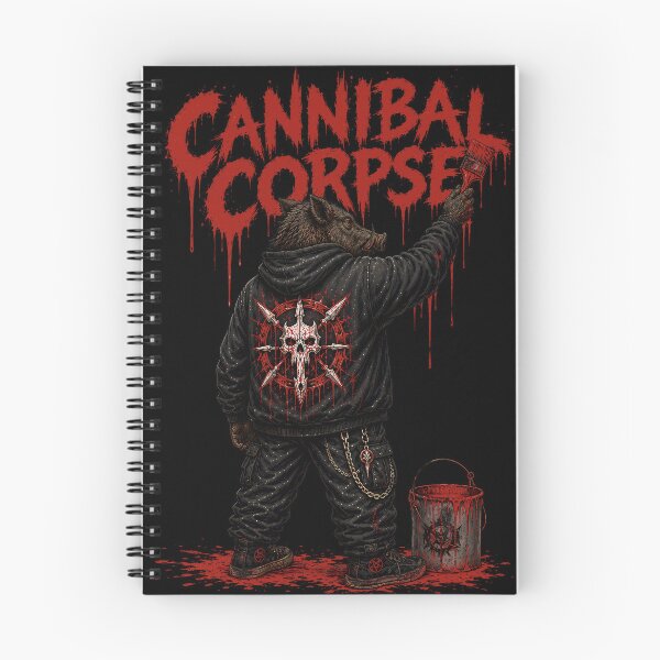 Item preview, Cannibal Corpse Boar Painter Death Metal Art designed and sold by ZHISUART.