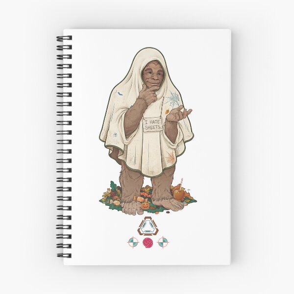 Item preview, Bigfoot Ghost Halloween Costume - I Hate Sheets Funny Sasquatch designed and sold by Whimsy Trail Co.