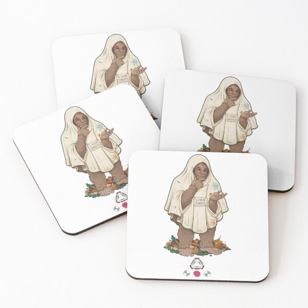 Item preview, Bigfoot Ghost Halloween Costume - I Hate Sheets Funny Sasquatch designed and sold by Whimsy Trail Co.