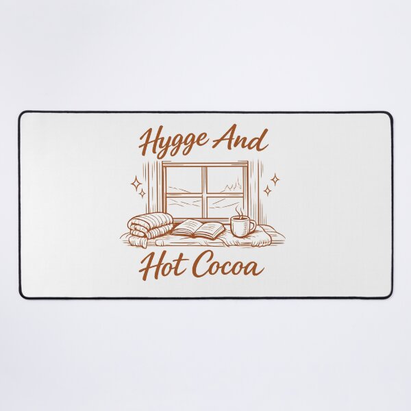 Item preview, Hygge And Hot Cocoa Tee, Cozy Winter Gift For The Homebound designed and sold by PhylonBoxx.