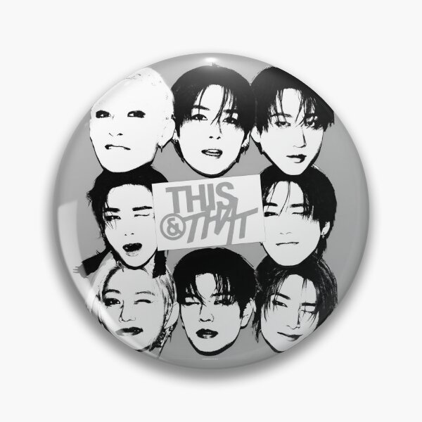 Item preview, Stray Kids This and THAT black and white kpop skz skzoo you make stray kids stay comeback bang chan lee know changbin hyunjin han felix seungmin IN world tour 5 star divine poster designed and sold by Kpop-Noona.