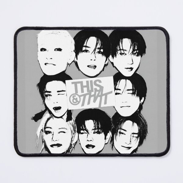 Item preview, Stray Kids This and THAT black and white kpop skz skzoo you make stray kids stay comeback bang chan lee know changbin hyunjin han felix seungmin IN world tour 5 star divine poster designed and sold by Kpop-Noona.