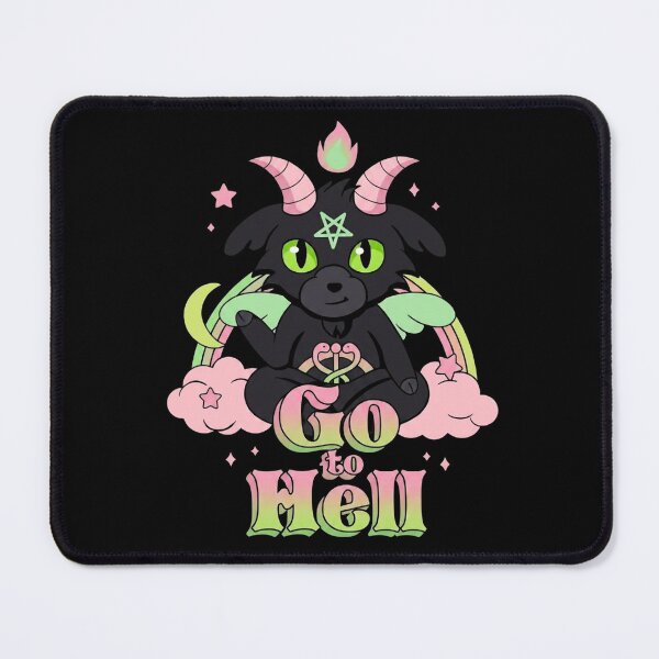 Item preview, Soft Paws Dark Rituals - Pastel Goth Black Cat designed and sold by PDGcreative.