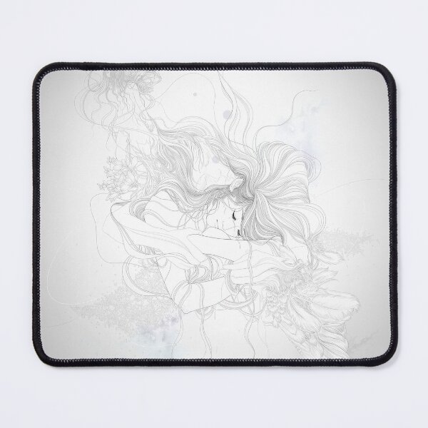 Item preview, Dreaming Fairy in Ethereal Flowers designed and sold by tammist.