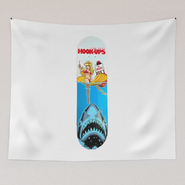 Item preview, Hook-Ups-Hookups-Skateboards designed and sold by ArtPowerGraphic.