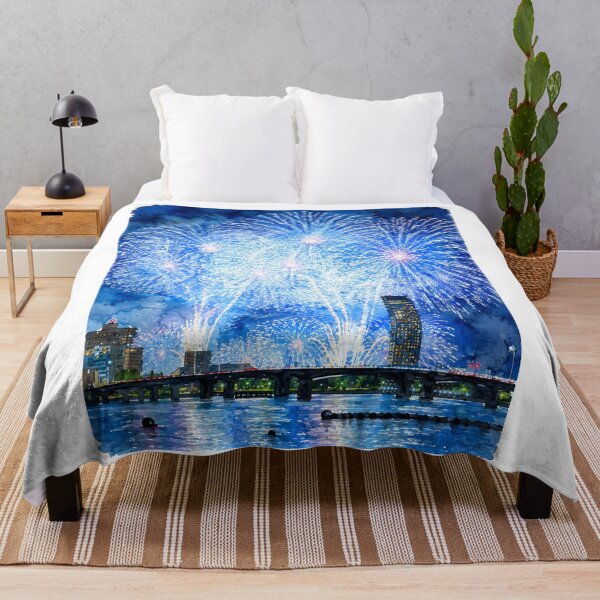 Item preview, Lake Biwa Great Fireworks Festival designed and sold by HOMETOWN86.