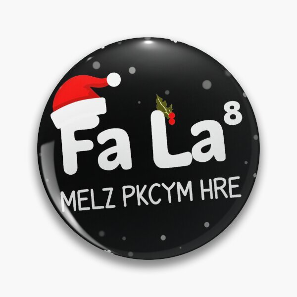 Item preview, Fa La La 8 Santa Hat Funny Christmas Snowflake designed and sold by icm4639.
