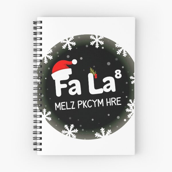 Item preview, Fa La La 8 Santa Hat Funny Christmas Snowflake designed and sold by icm4639.