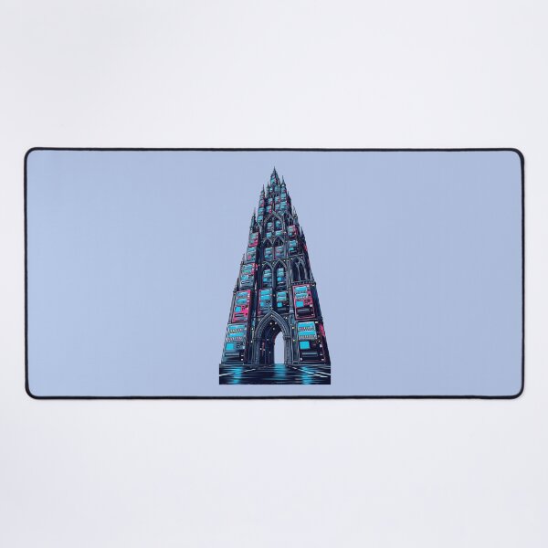 Item preview, Retrowave Vending Machine Cathedral designed and sold by KungPowUnicorn.