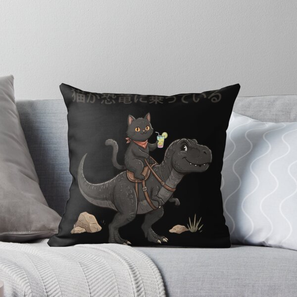 Item preview, Samurai Cat Rides a Dino – Cheers to designed and sold by Barbara8266.