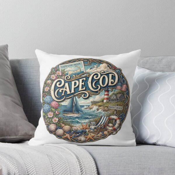 Item preview, Cape Cod Coastal Summer Travel Sticker designed and sold by Imaginarium of Chaos falcon88 .