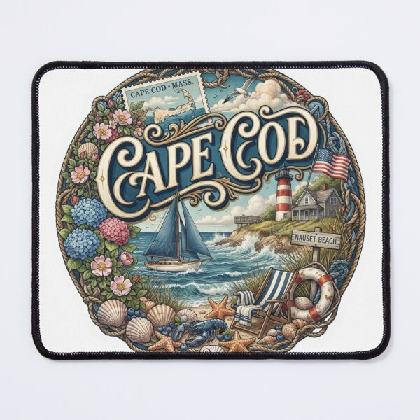 Item preview, Cape Cod Coastal Summer Travel Sticker designed and sold by Imaginarium of Chaos falcon88 .