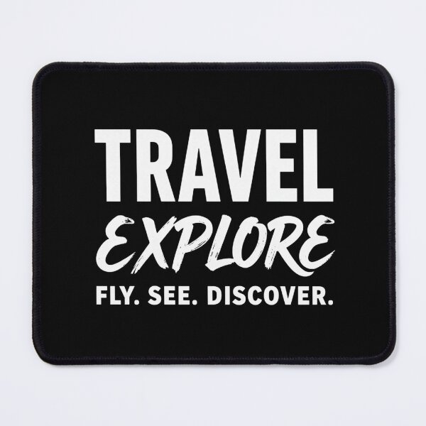 Item preview, Travel Explore: Fly, See, Discover T-Shirt Design designed and sold by FestivityFinds.