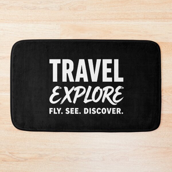 Item preview, Travel Explore: Fly, See, Discover T-Shirt Design designed and sold by FestivityFinds.