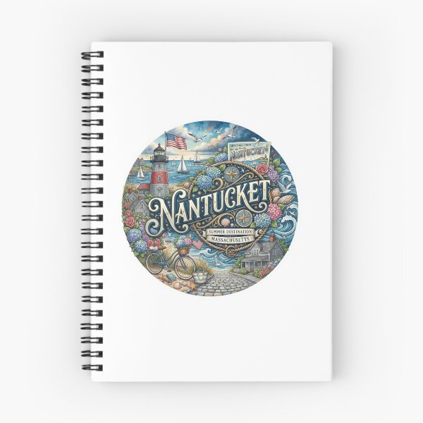 Item preview, Nantucket Island Summer Travel Sticker designed and sold by Imaginarium of Chaos falcon88 .