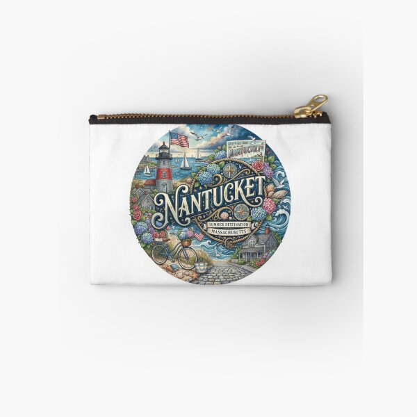 Item preview, Nantucket Island Summer Travel Sticker designed and sold by Imaginarium of Chaos falcon88 .