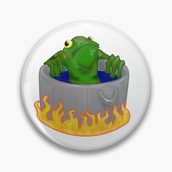Item preview, The Boiling Frog designed and sold by Bat Roost Design.
