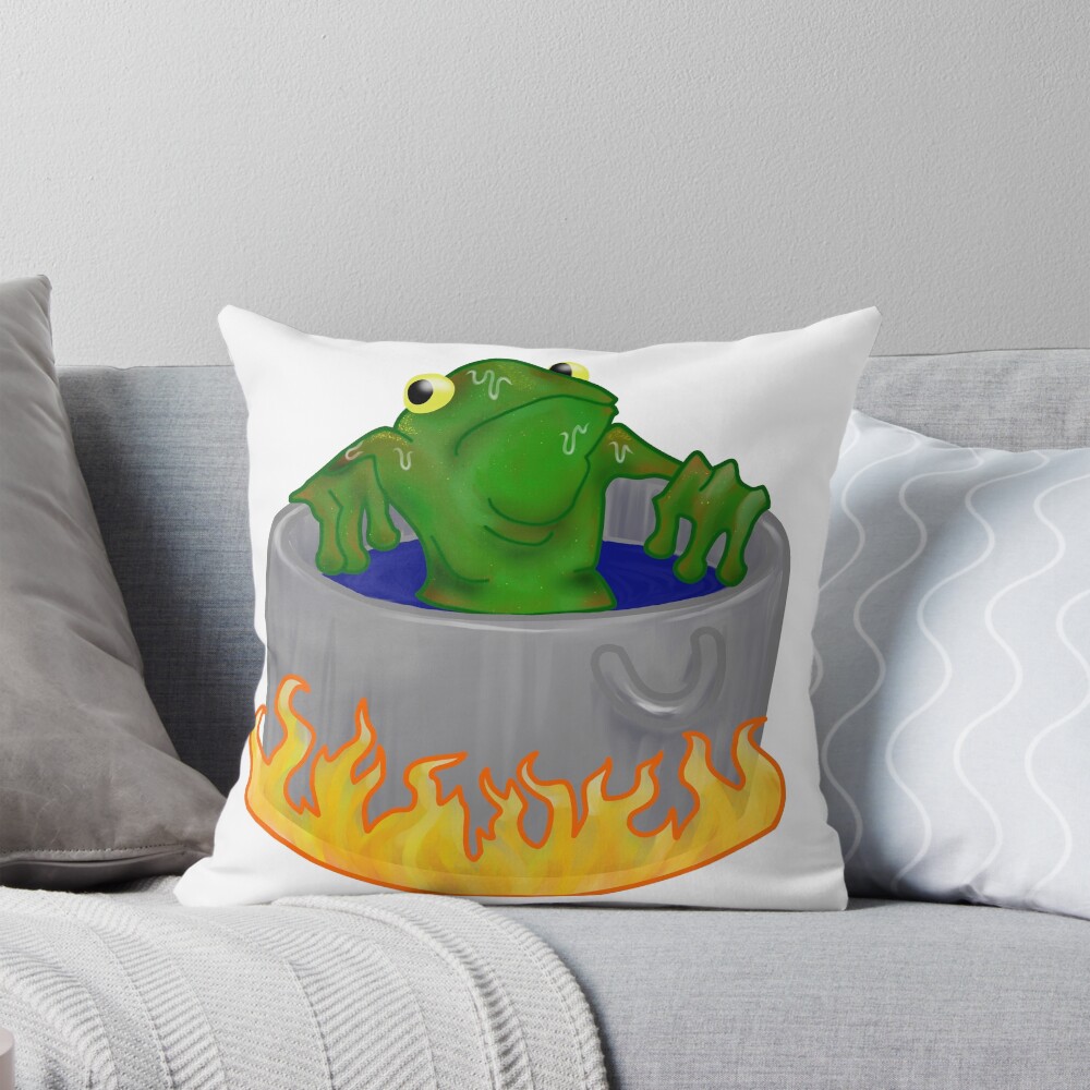 Item preview, Throw Pillow designed and sold by Battybatty.