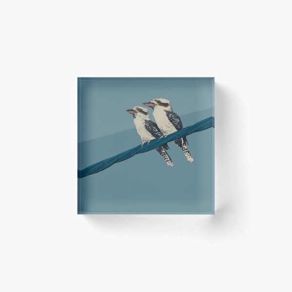 Item preview, Mr and Mrs Kookaburra Couple Sketch designed and sold by bee-denham-art.