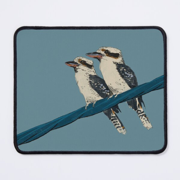Item preview, Mr and Mrs Kookaburra Couple Sketch designed and sold by bee-denham-art.