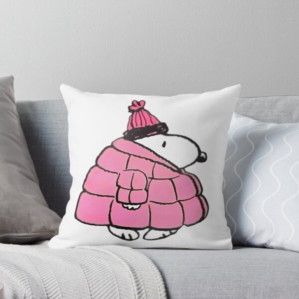Item preview, Snoopy Pink Puffer Jacket designed and sold by OnayDesignUK.