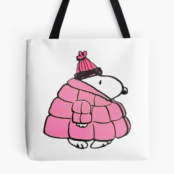 Item preview, Snoopy Pink Puffer Jacket designed and sold by OnayDesignUK.