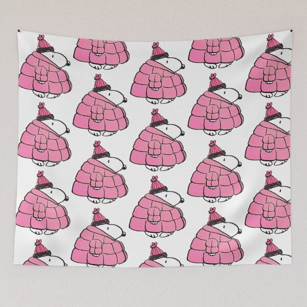 Item preview, Snoopy Pink Puffer Jacket designed and sold by OnayDesignUK.