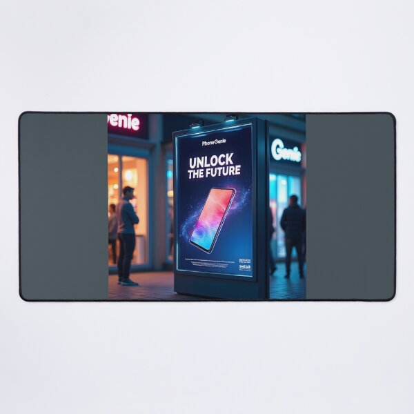 Item preview, Unlock The Future Smart Touch Poster: Neon Particle Tech Canvas designed and sold by Creative-RE.