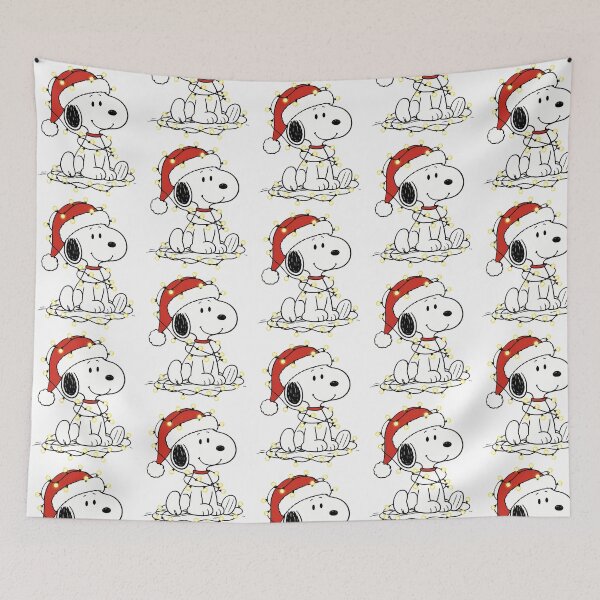 Item preview, Snoopy Tangled In Christmas Lights designed and sold by OnayDesignUK.