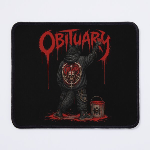 Item preview, Obituary Wolf Painter Death Metal Streetwear designed and sold by ZHISUART.