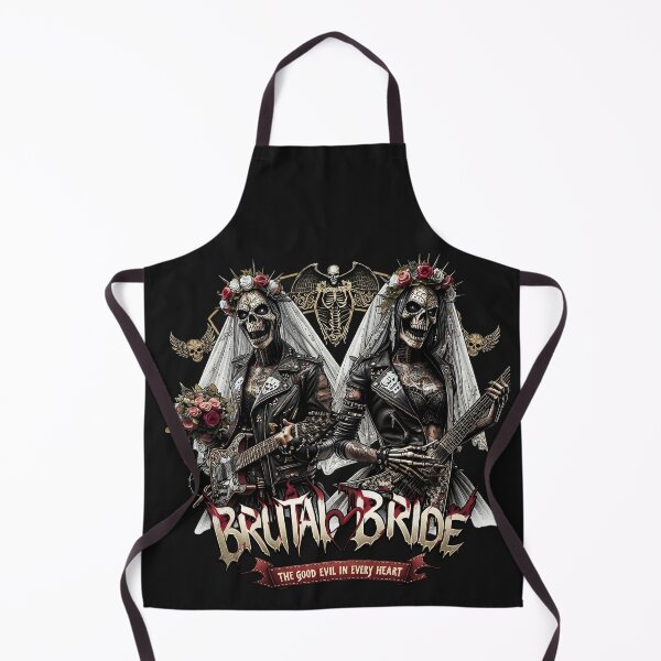 Item preview, Brutal Bride Guitars Spiked Coronet designed and sold by Voodoo Store Paranormal Collections.