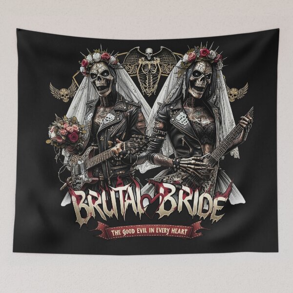 Item preview, Brutal Bride Guitars Spiked Coronet designed and sold by Voodoo Store Paranormal Collections.