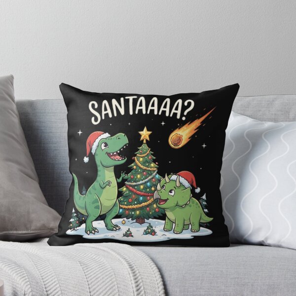 Item preview, Cute Meteor Santa Claus T-rex Dinosuar Christmas designed and sold by Barbara8266.