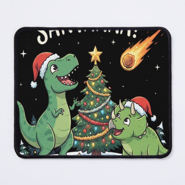 Item preview, Cute Meteor Santa Claus T-rex Dinosuar Christmas designed and sold by Barbara8266.