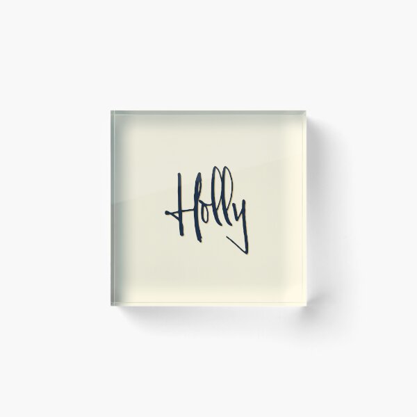 Item preview, HOLLY personalized type design designed and sold by CharlottePlaceArt.
