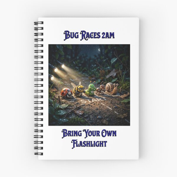 Item preview, #13 Bug Races 2AM Bring Your Own Flashlight designed and sold by Backlash Expressions.