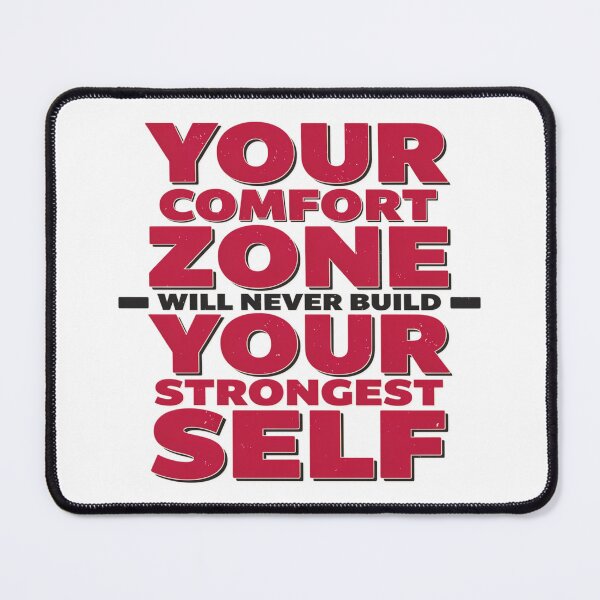 Item preview, Comfort Zones Do Not Build Strength designed and sold by syotos-ai.