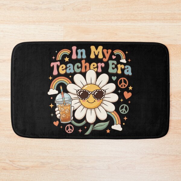 Item preview, Funny Groovy Teacher Shirt - In My Teacher Era Daisy Iced Coffee designed and sold by Uglyandcute.
