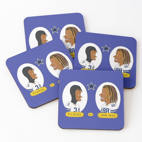 Item preview, CeeDee Lamb & George Pickens – Dallas Cowboys Beavis & Butt-Head Parody designed and sold by 998lc.