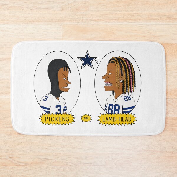 Item preview, CeeDee Lamb & George Pickens – Dallas Cowboys Beavis & Butt-Head Parody designed and sold by 998lc.