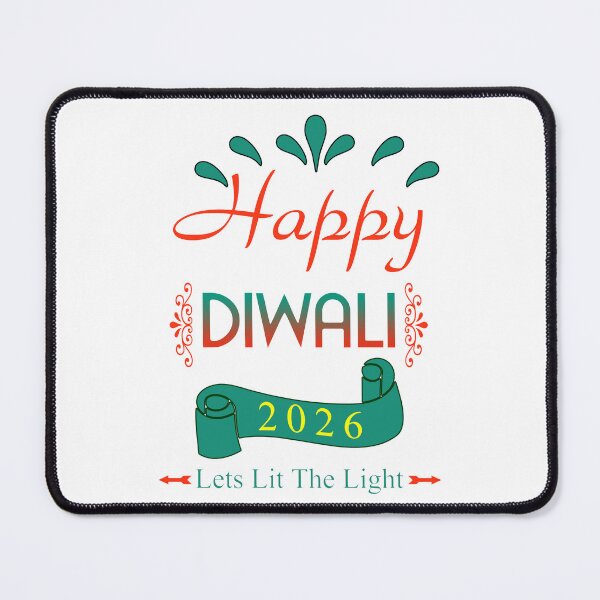 Item preview, Happy Diwali 2026 - Indian Festival designed and sold by CyberArt Designers.