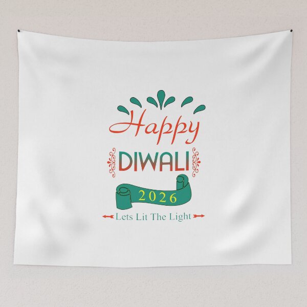 Item preview, Happy Diwali 2026 - Indian Festival designed and sold by CyberArt Designers.