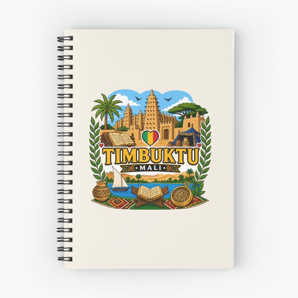 Item preview, Timbuktu, Mali - Historic Desert City, Cultural Design designed and sold by Myra365Art.