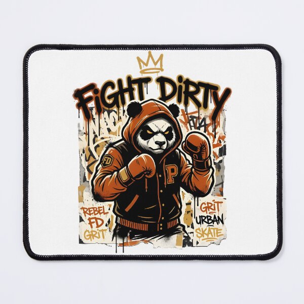 Item preview, Fighting Panda Streetwear – Grit Urban Boxing Bear Graphic designed and sold by StickerNestYou.