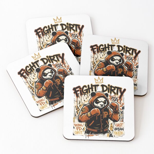 Item preview, Fighting Panda Streetwear – Grit Urban Boxing Bear Graphic designed and sold by StickerNestYou.